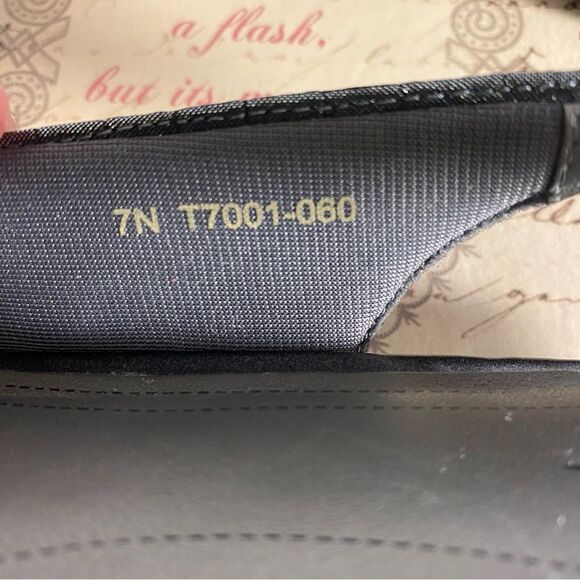 Trotters Classic Sling Back Pumps Women's Size 7N Square Toe - Picture 10 of 10